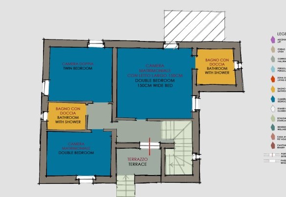 Casale Mollina - First Floor