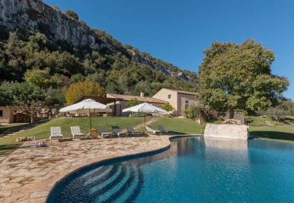 La zona piscina – Casale Palombieri