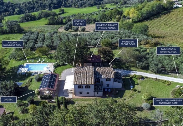 Casale Partemio - Property Plan