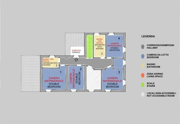 Casale Partemio - First Floor