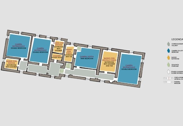 Casale Piattini - First Floor