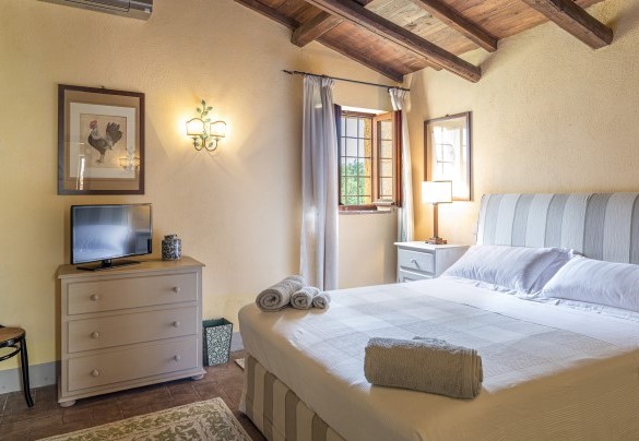 The double room on the ground floor - Casale Piattini