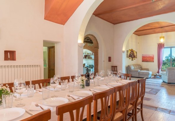 La cucina al piano terra - Casale Rasa	