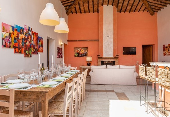 La cucina al primo piano - Casale Rasa	