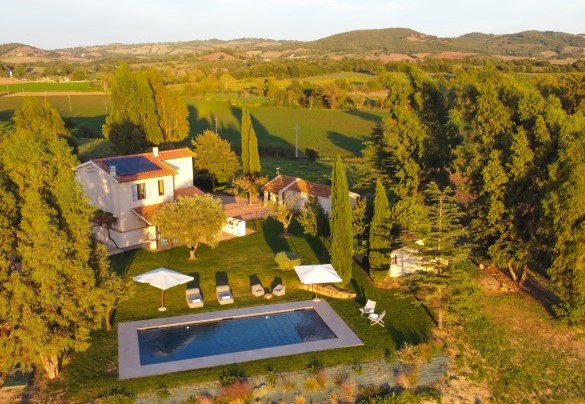 Villa in affitto con piscina esclusiva a Manciano - Casale Rondinella