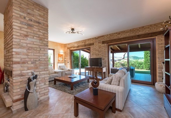 Elegant open space living room - Casale Rosy 6+2