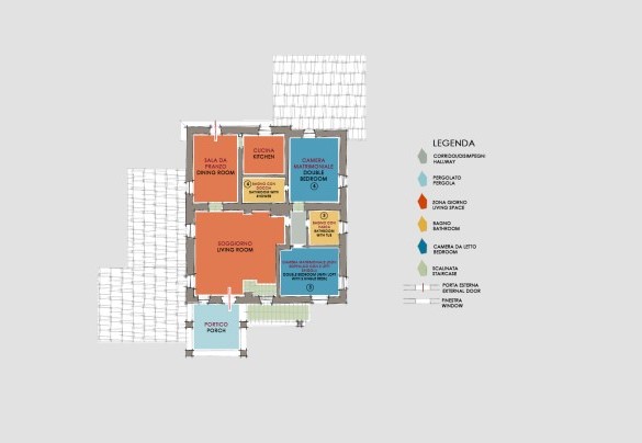 Casale Santa Lucia - First Floor