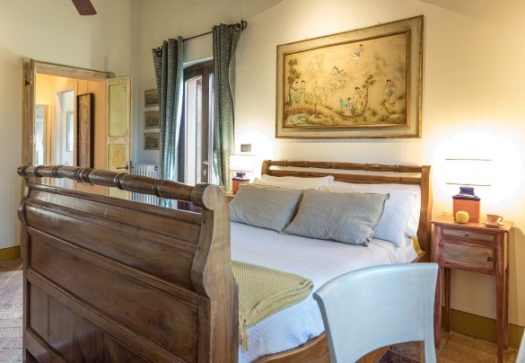 Double bedroom, king size, n.2 on the ground floor with bathroom en-suite - Casale Santa Lucia 