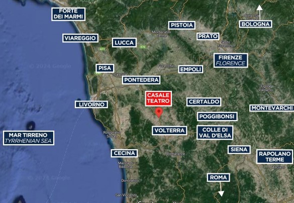 Casale Teatro - Map