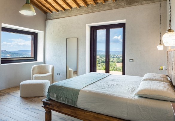 Double bedroom on the first floor - Casale The Place