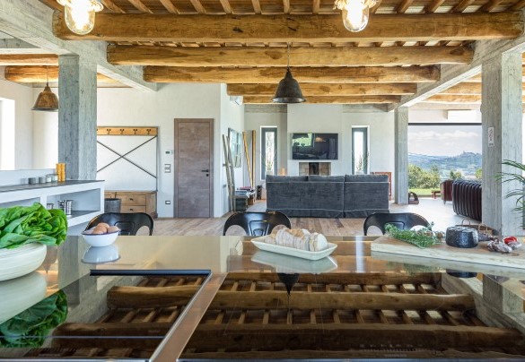 Kitchen area open with the living room - Casale The Place