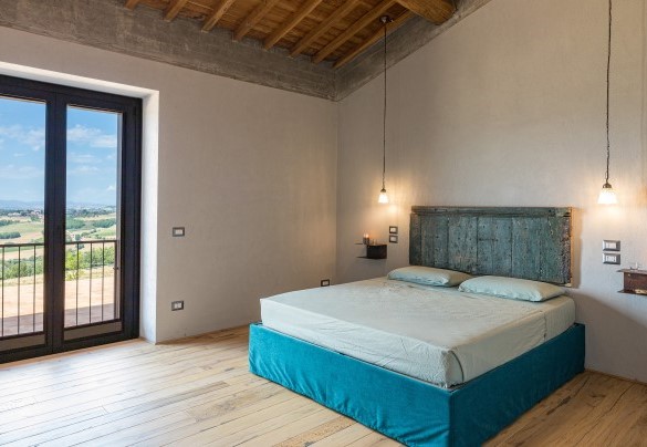 Double bedroom on the first floor - Casale The Place