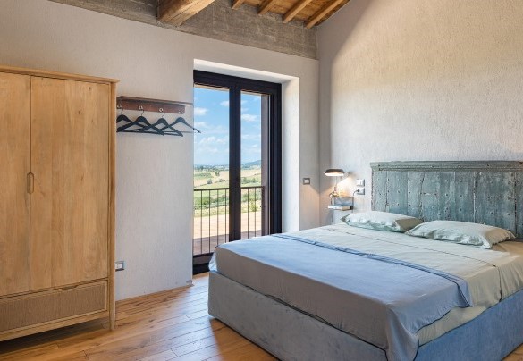 Double bedroom on the first floor - Casale The Place