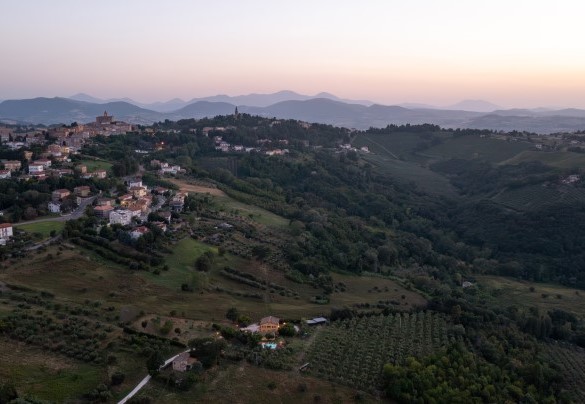 Casale Verdicchio is located in the little borgo of Montecarotto, in the province of Ancona - Casale Verdicchio