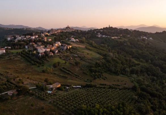 Casale Verdicchio is located in the little borgo of Montecarotto, in the province of Ancona - Casale Verdicchio