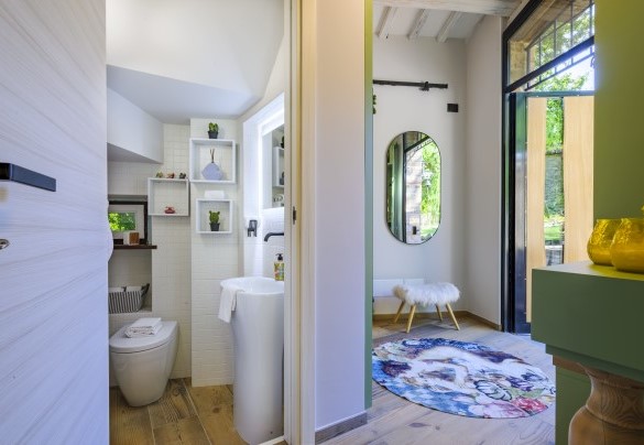 Toilette all'ingresso - Casalino Galassi