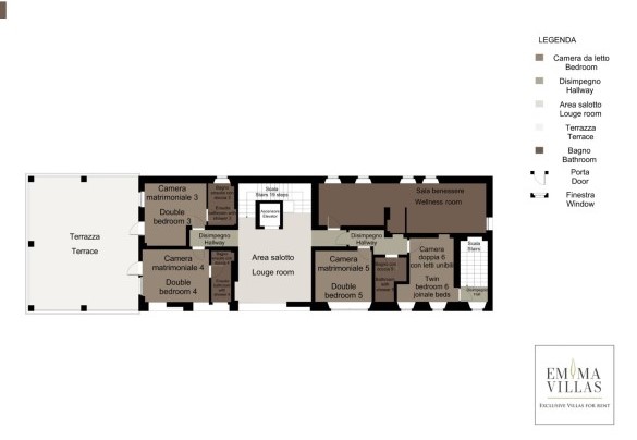 First floor - Cascina Buzio 