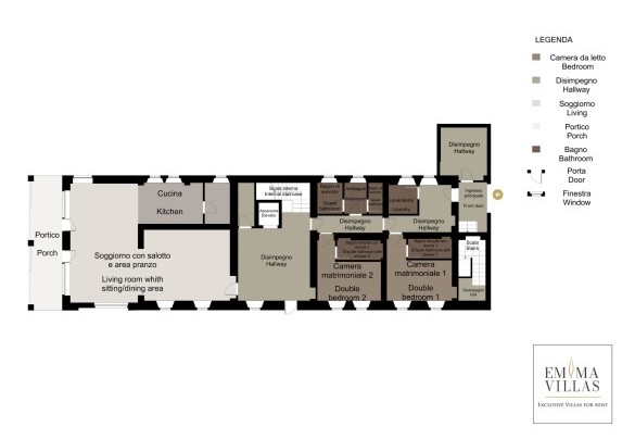 Ground Floor - Cascina Buzio