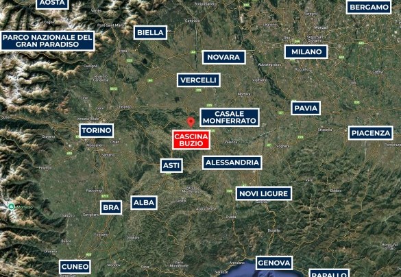 Map - Cascina Buzio