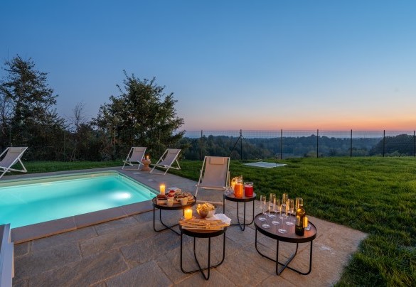 Evocative atmospheres at dusk – Cascina Buzio
