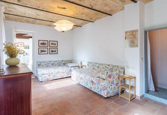 The twin bedroom at the first floor - Cascina la Valle
