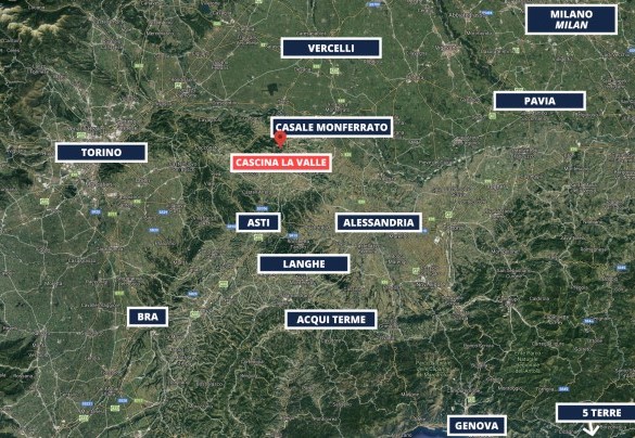 Cascina La Valle - Maps