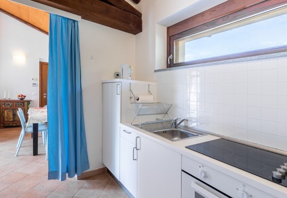 The kitchen on the first floor - Cascina La Valle