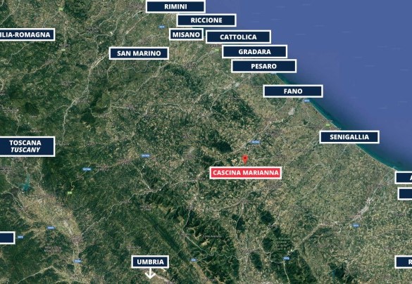 Cascina Marianna - Mappa