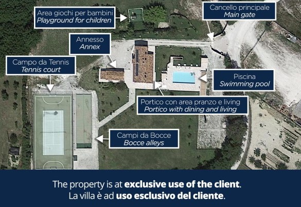 Cascina Marianna – Property Plan
