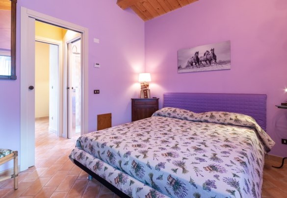 Camera matrimoniale della dépandance – Cascina Marianna