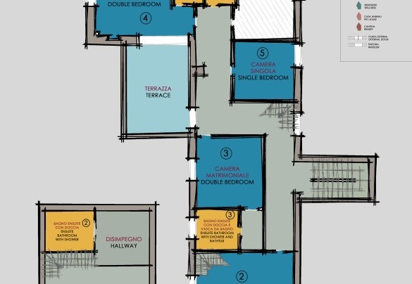 Cascina Moglia -  First Floor