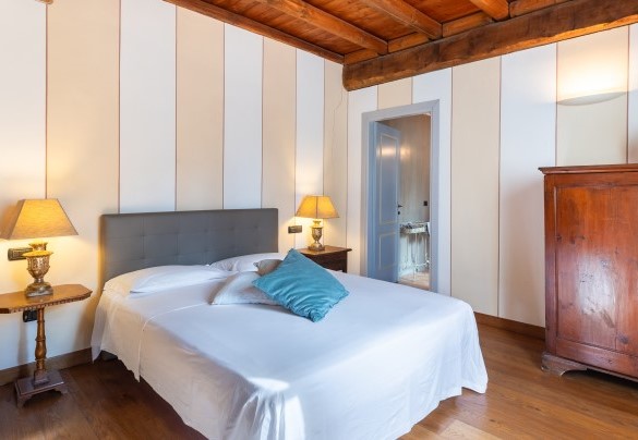 The double room (3) on the first floor with ensuite bathroom - Cascina Moglia