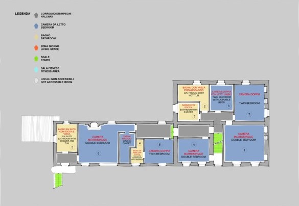 Cascina Monferrato - First Floor