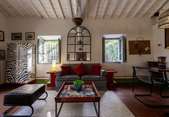 Living room in the annex - Case Novole