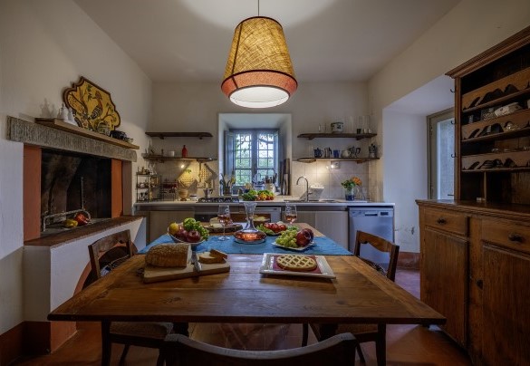 Kitchen on the ground floor of the villa - Case Novole