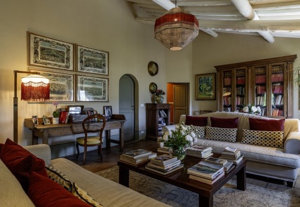 Living room on the first floor - Case Novole