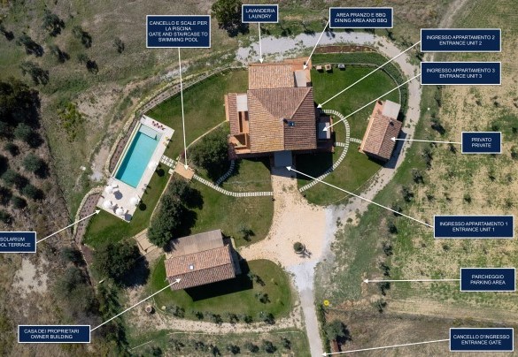 Casolare San Martino - Property Plan