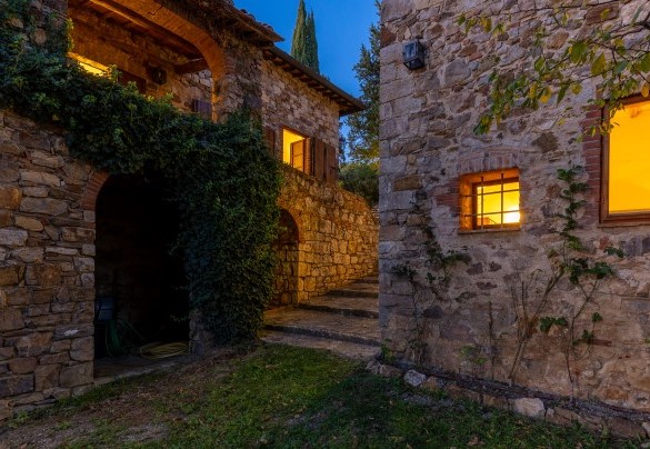 La villa illuminata - Castellare in Poggio