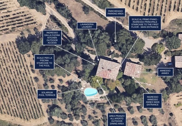 Castellare In Poggio - Property Plan