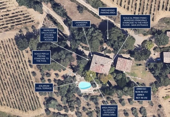 Castellare in Poggio - Property Plan