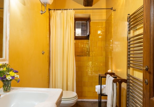 Bagno con doccia n.4 nell’annesso - Castellare in Poggio	
