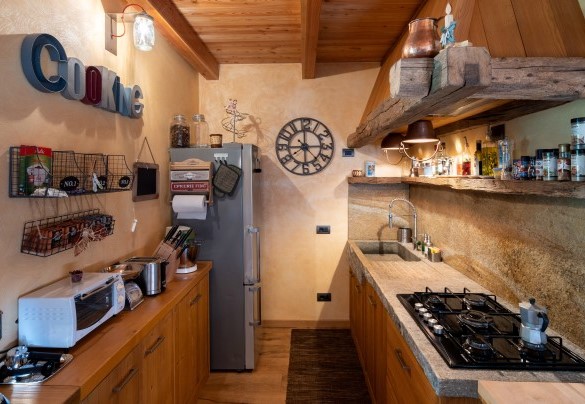 La pluri-accessoriata cucina - Chalet Walser