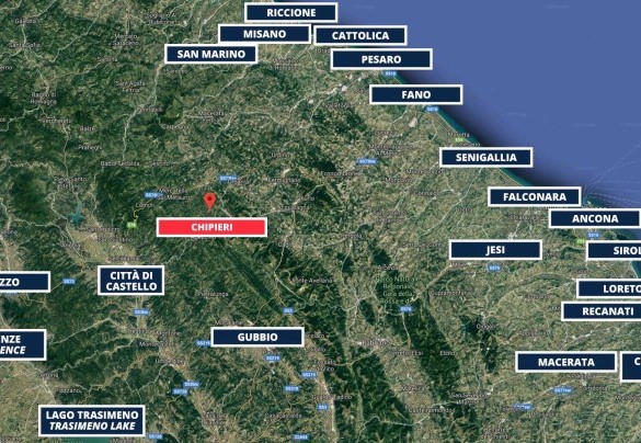 Chipieri - Map