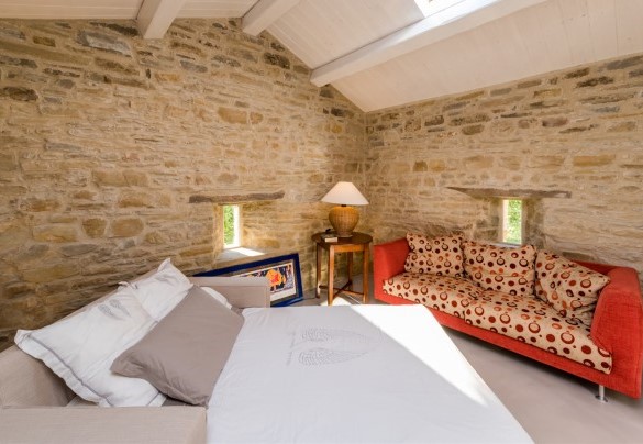 Bedroom with a single sofa bed in the annex - Chipieri