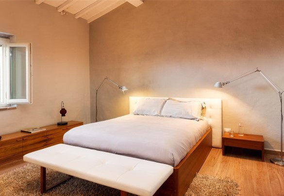 The master bedroom n.2 on the top floor – Cinque Cipressi 