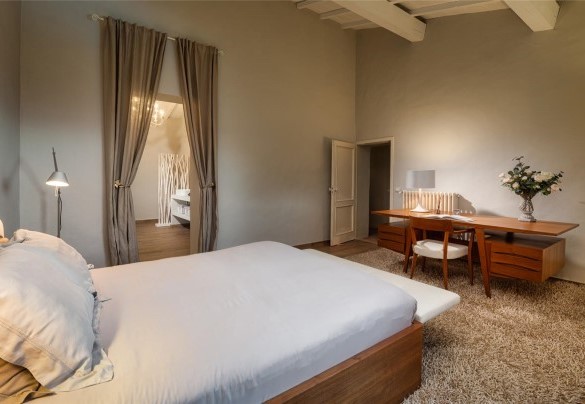 The master bedroom n.2 on the top floor – Cinque Cipressi 