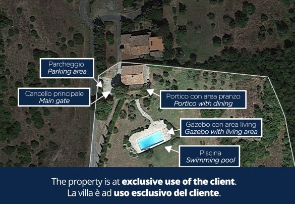 Cinque Cipressi - Property Plan