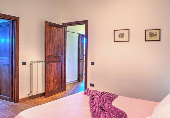 La camera da letto al piano terra - Colle Del Sole