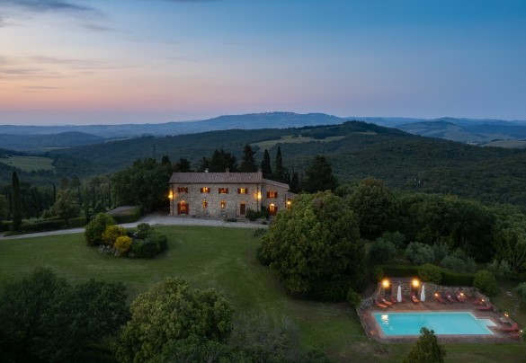 Cosciano is located in the heart of the Val di Cecina hills - Cosciano