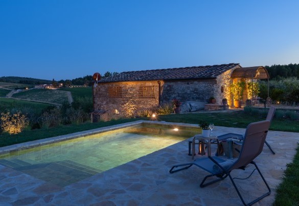Alla proprietà si accede attraverso un cancello con apertura telecomandata condiviso con un’altra proprietà situata a circa 150 m più avanti – Country House Lo Spigo